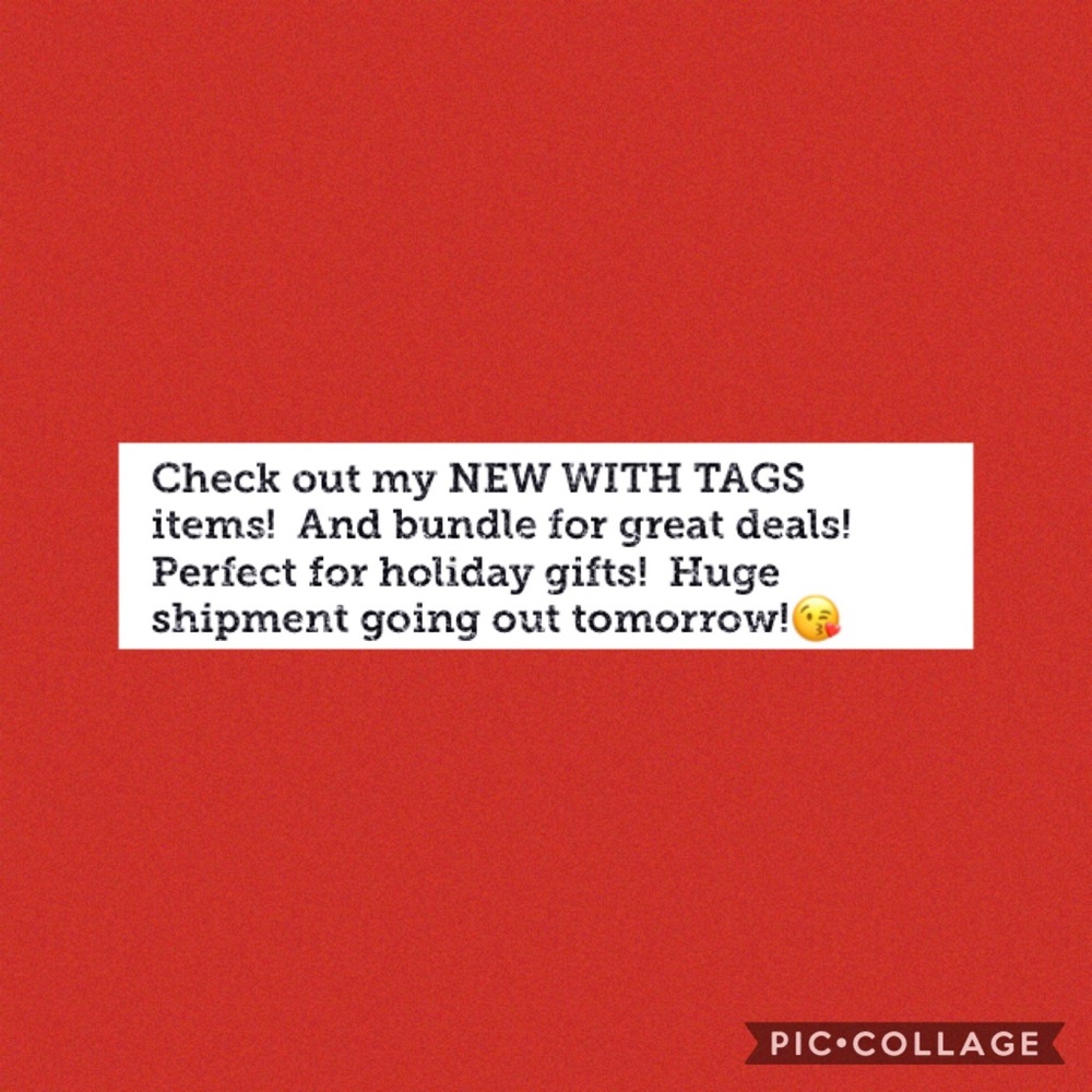 Check out my NEW WITH TAGS LISTINGS!